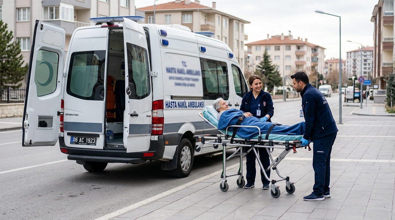 Ankara'da Hasta Nakil Ambulansı Nasıl Çağrılır? Adım Adım Süreç