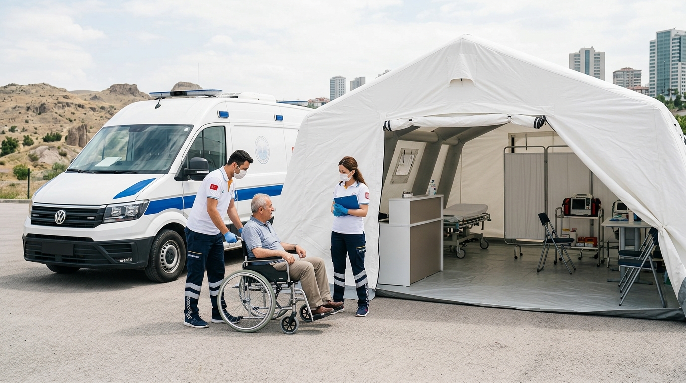 Ankara Çadır Revir Hizmeti: Etkinlikler ve Şantiyeler İçin Profesyonel Çözümler