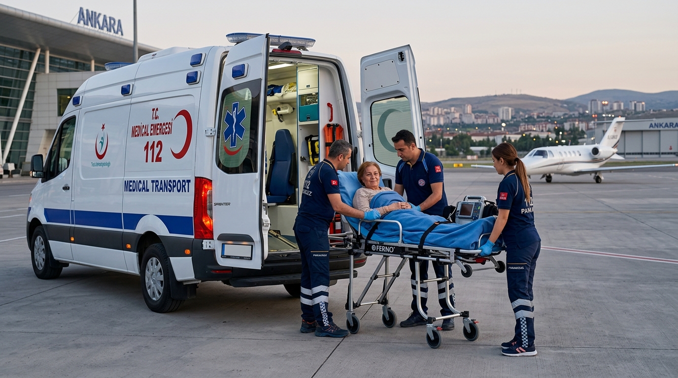 Ankara'dan Yurt Dışına Hasta Nakli: Süreç Nasıl İşler, Nelere Dikkat Edilmeli?
